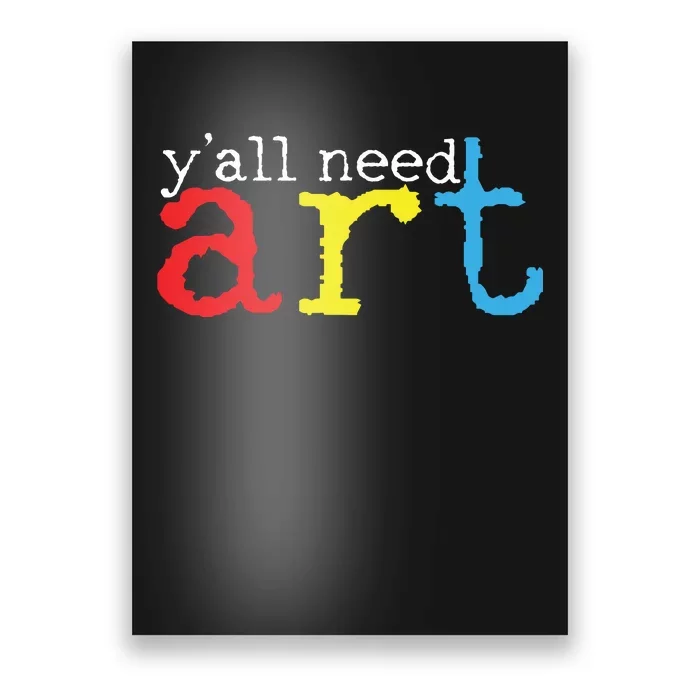 Art Teacher Artists Gift Poster