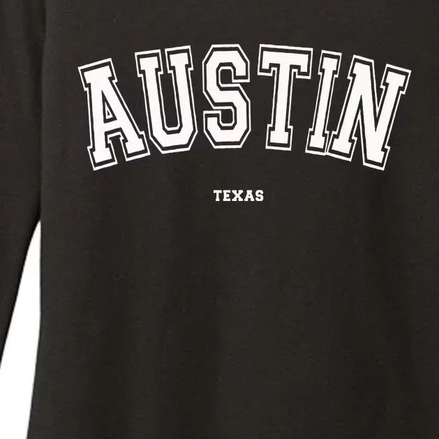 Austin Texas Womens CVC Long Sleeve Shirt