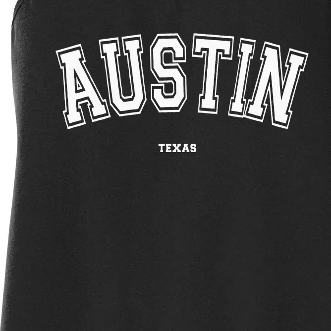 Austin Texas Women's Racerback Tank