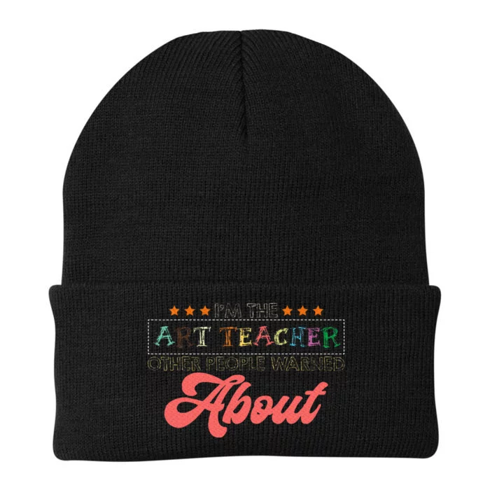 Art Teacher Knit Cap Winter Beanie