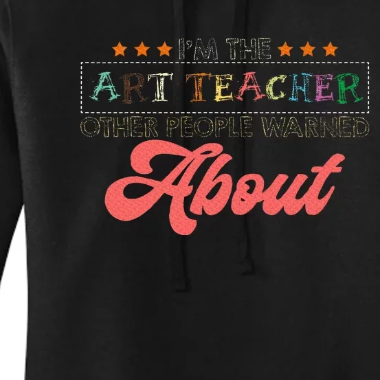 Art Teacher Women's Pullover Hoodie