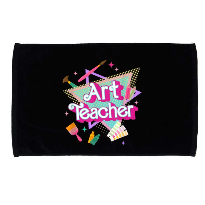 Art Teacher Art Therapist Hooray Its Art Day Back To School Microfiber Hand Towel