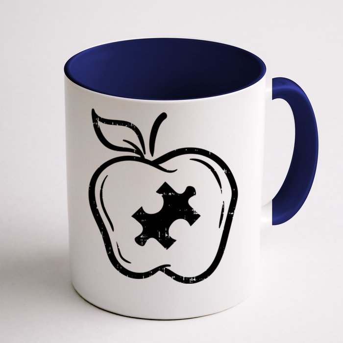 Autism Teacher Front & Back Coffee Mug