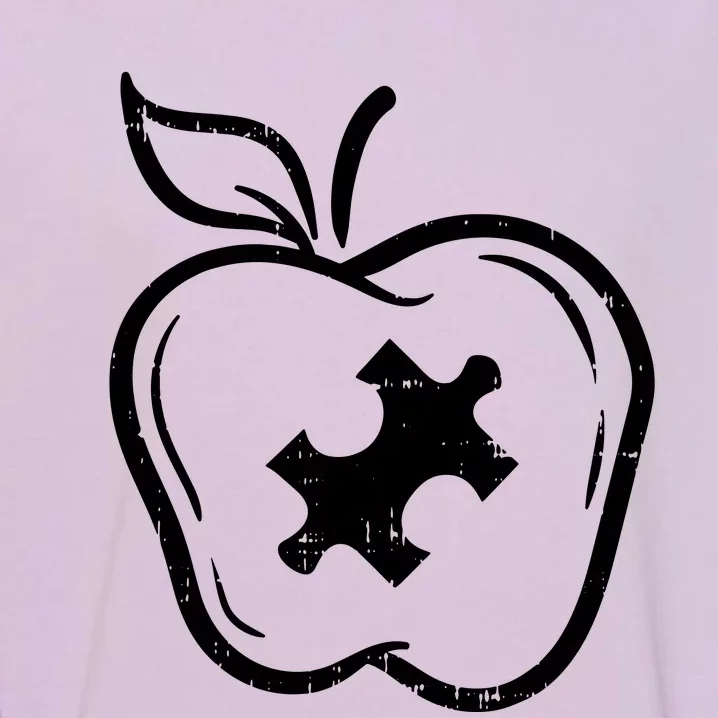 Autism Teacher Garment-Dyed Sweatshirt