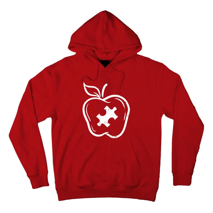 Autism Teacher Tall Hoodie