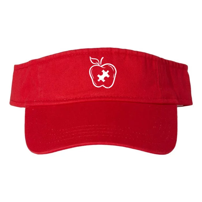 Autism Teacher Valucap Bio-Washed Visor