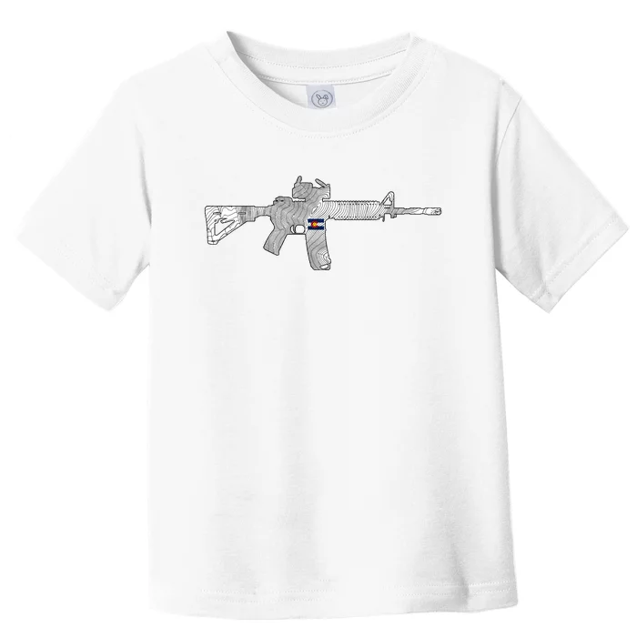 AR Topographic Toddler T-Shirt