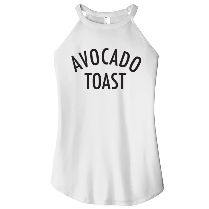 Avocado Toast Women’s Perfect Tri Rocker Tank