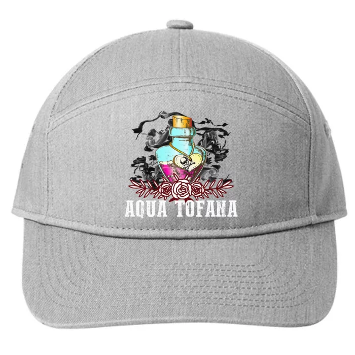 Aqua Tofana Aqua Tofana Bailey Favorites True Crime Lover 7-Panel Snapback Hat