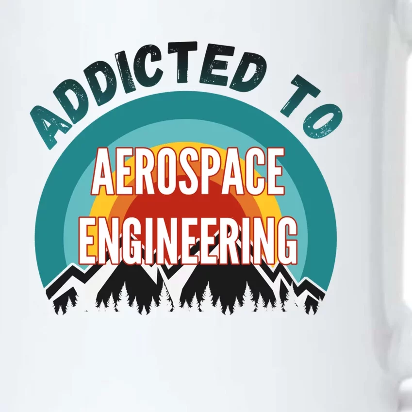 Addicted To Aerospace Engineering College Major Gift Cool Gift Black Color Changing Mug