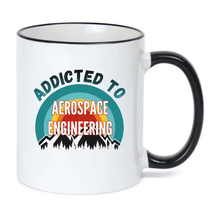 Addicted To Aerospace Engineering College Major Gift Cool Gift Black Color Changing Mug