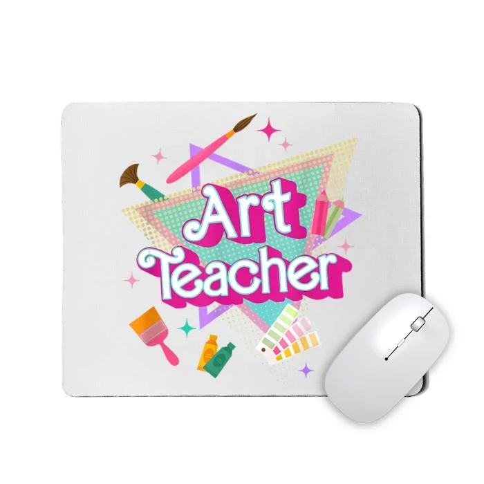 Art Teacher Art Therapist Hooray Its Art Day Back To School Mousepad