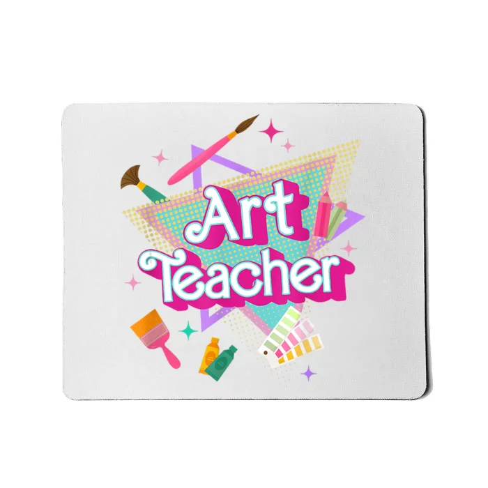 Art Teacher Art Therapist Hooray Its Art Day Back To School Mousepad