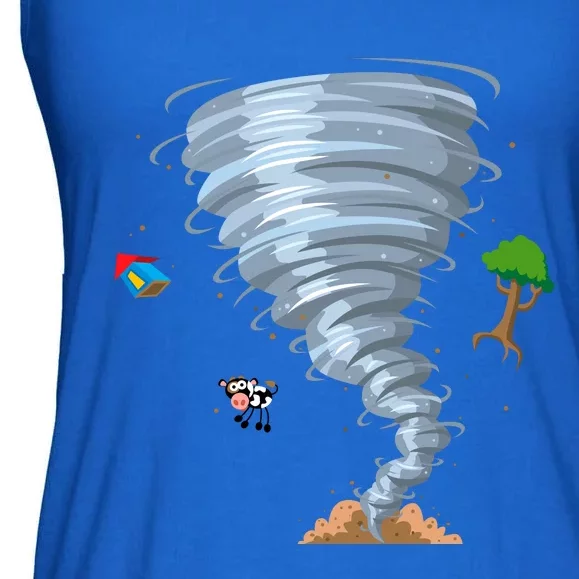 Awesome Tornado And Storm Chaser Severe Weather Lover Cool Gift Ladies Essential Flowy Tank