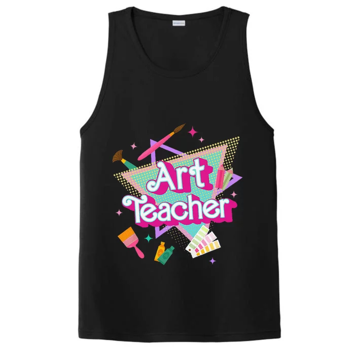 Art Teacher Art Therapist Hooray ItS Art Day Back To School Performance Tank