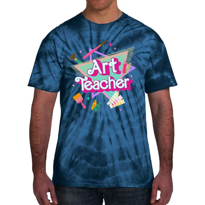 Art Teacher Art Therapist Hooray ItS Art Day Back To School Tie-Dye T-Shirt