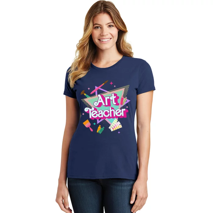 Art Teacher Art Therapist Hooray ItS Art Day Back To School Women's T-Shirt