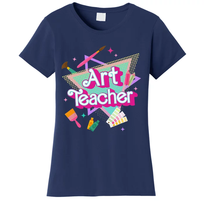 Art Teacher Art Therapist Hooray ItS Art Day Back To School Women's T-Shirt