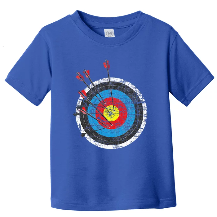 Archery Target Archer Bowman Bow Hunting Bowhunter Toddler T-Shirt