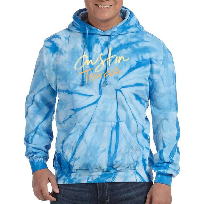 Austin Texas Tie Dye Hoodie