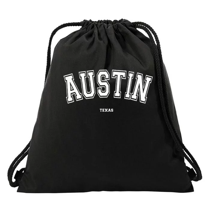 Austin Texas Drawstring Bag