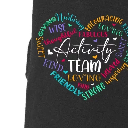 Activity Team Assistant Squad National Activity Professionals Week Doggie 3-End Fleece Hoodie