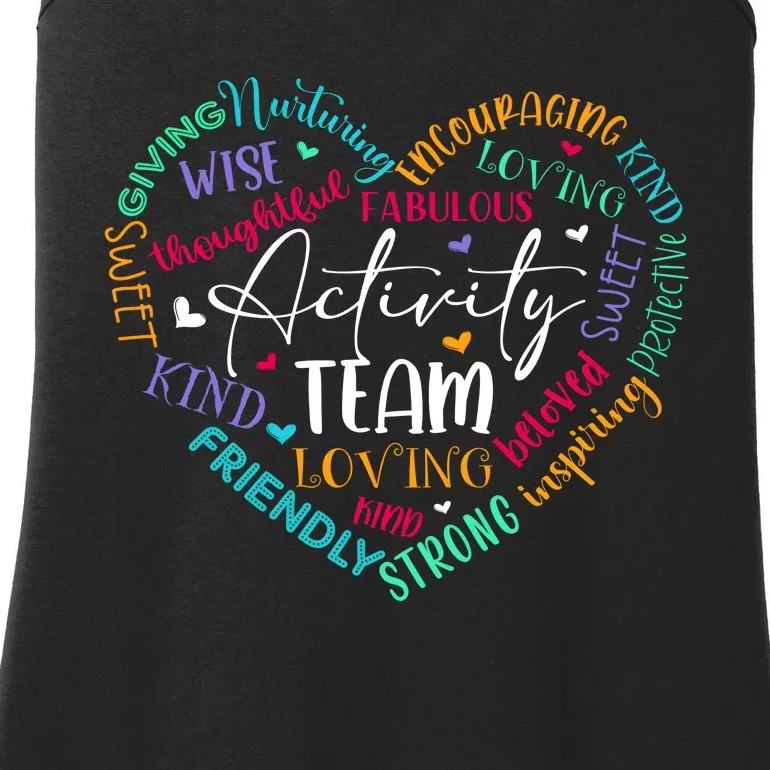 Activity Team Assistant Squad National Activity Professionals Week Ladies Essential Tank