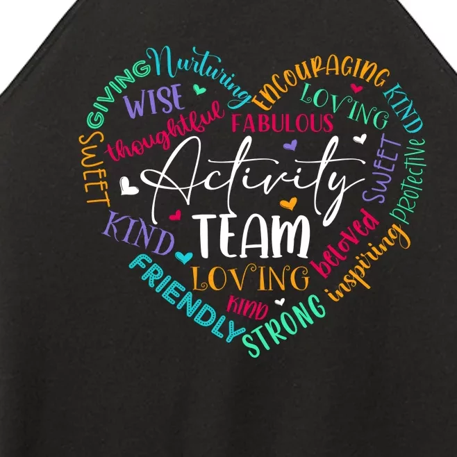 Activity Team Assistant Squad National Activity Professionals Week Women’s Perfect Tri Rocker Tank