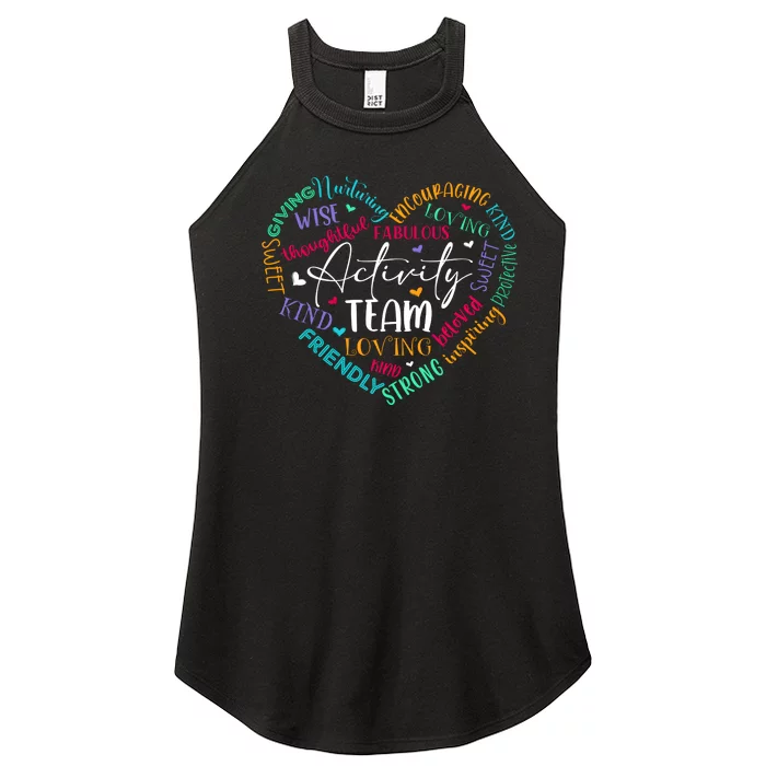 Activity Team Assistant Squad National Activity Professionals Week Women’s Perfect Tri Rocker Tank