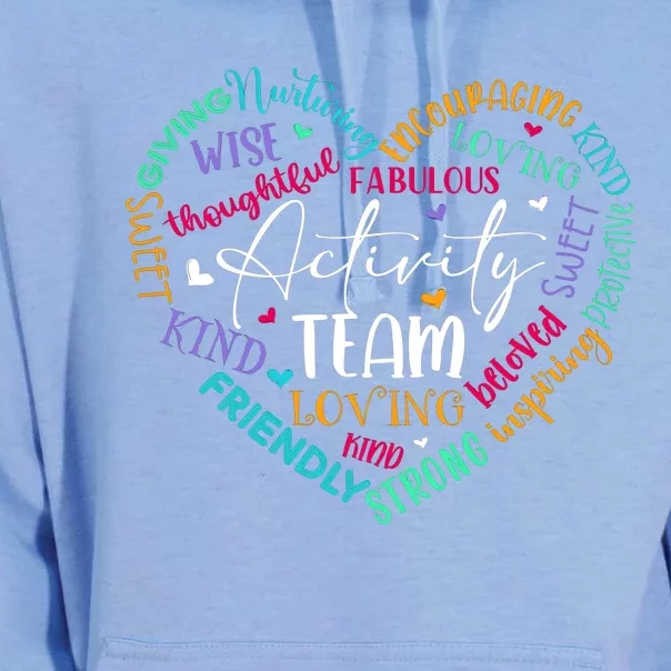 Activity Team Assistant Squad National Activity Professionals Week Unisex Surf Hoodie