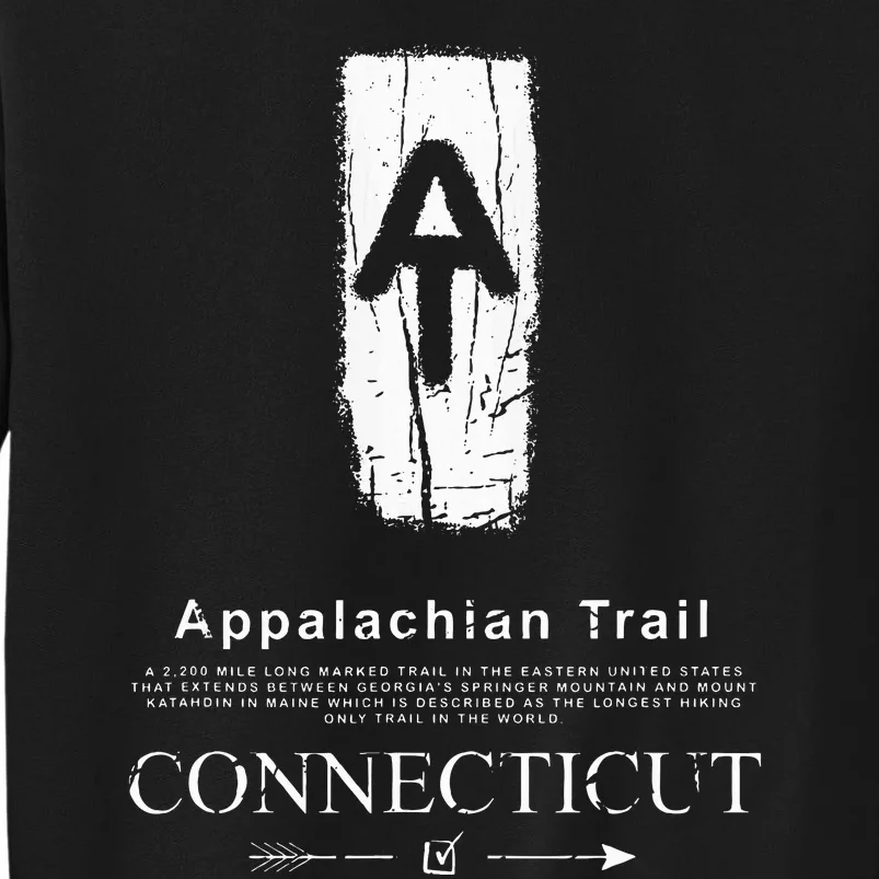 Appalachian Trail Blaze Connecticut Tall Sweatshirt