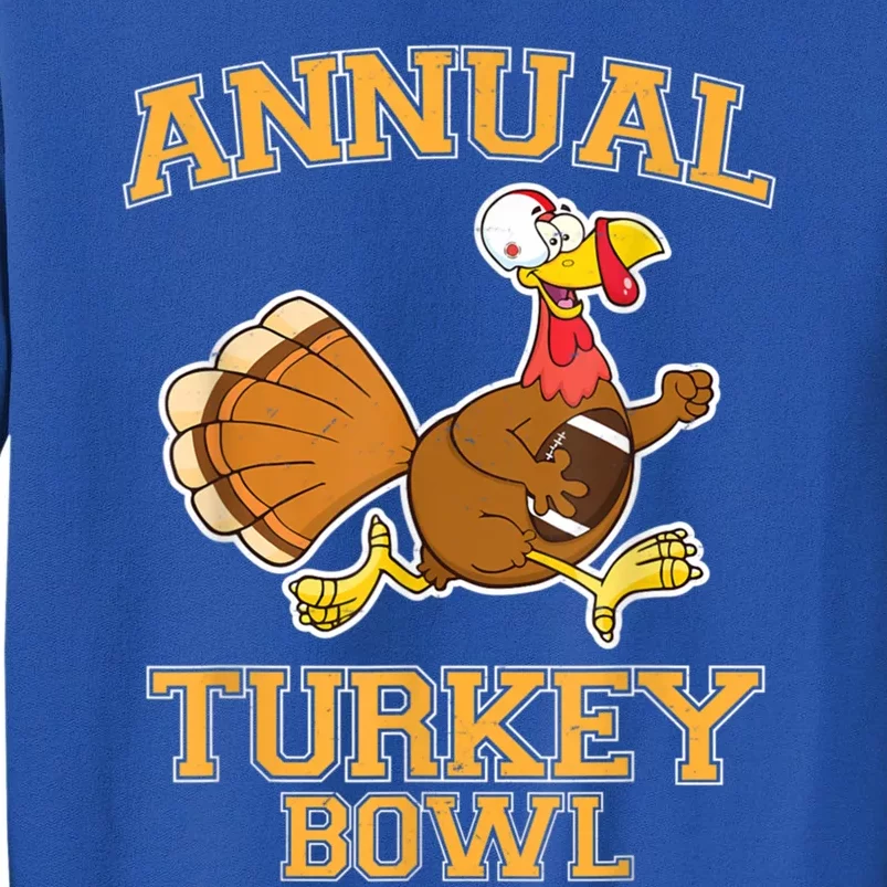 Annual Turkey Bowl Thanksgiving Football Cool Gift Sweatshirt