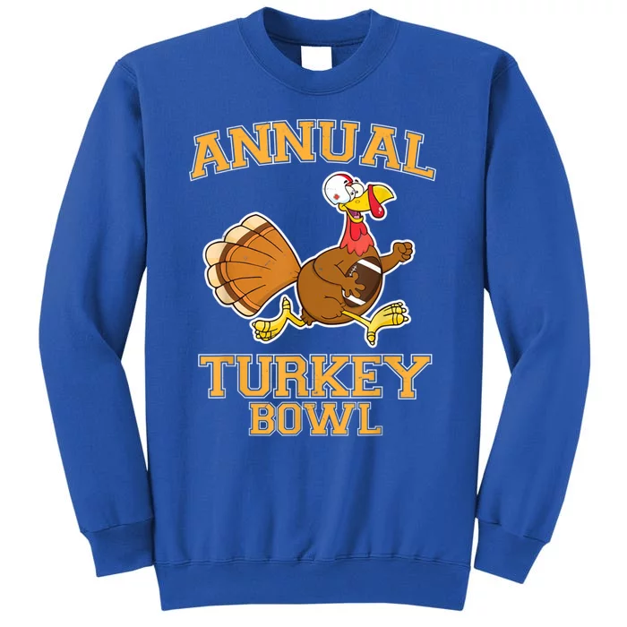 Annual Turkey Bowl Thanksgiving Football Cool Gift Sweatshirt