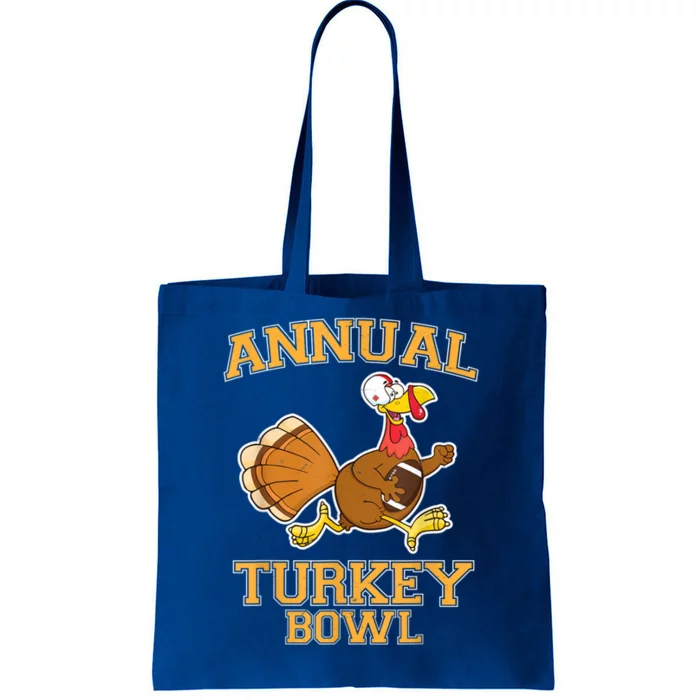 Annual Turkey Bowl Thanksgiving Football Cool Gift Tote Bag