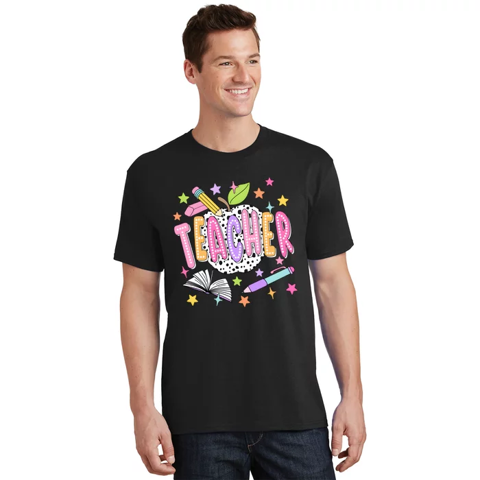 Apple Teacher Back To School T-Shirt