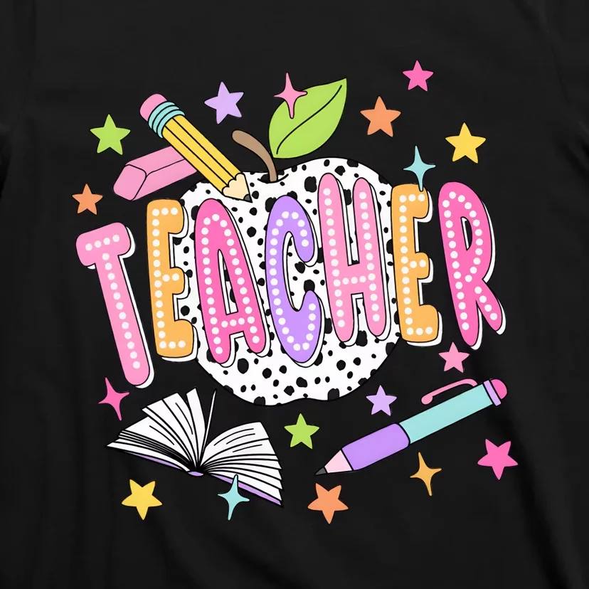 Apple Teacher Back To School T-Shirt