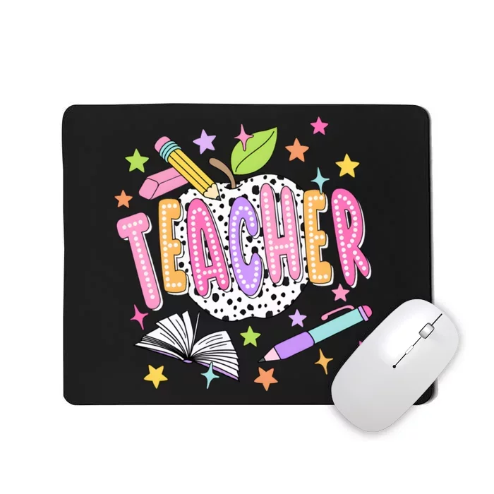 Apple Teacher Back To School Mousepad