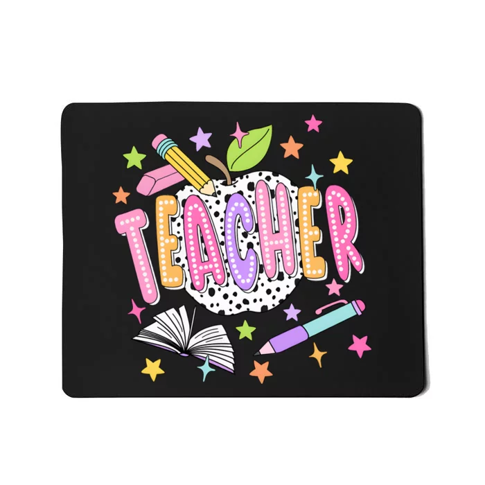 Apple Teacher Back To School Mousepad