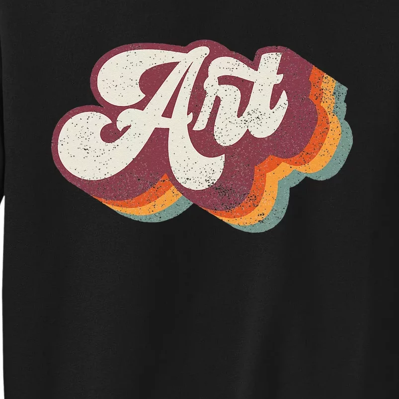 Art Teacher Back To School Tall Sweatshirt