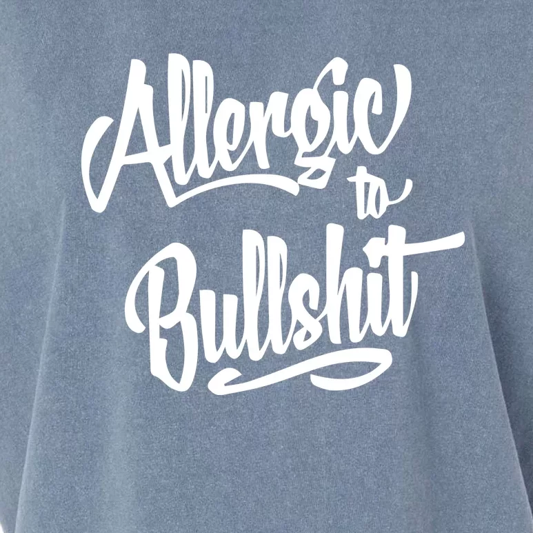 Allergic To Bullshit (2) Garment-Dyed Women's Muscle Tee