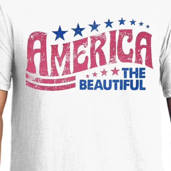 America The Beautiful Pajama Set