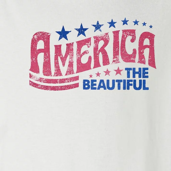 America The Beautiful Toddler Long Sleeve Shirt