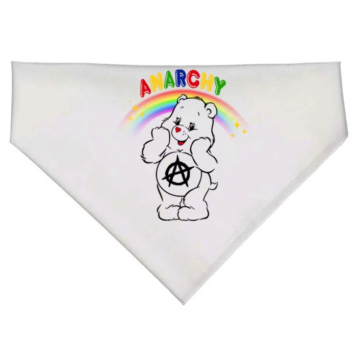 Anarchy Teddy Bear USA-Made Doggie Bandana