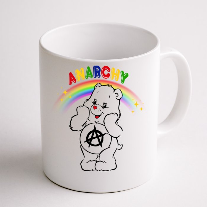 Anarchy Teddy Bear Front & Back Coffee Mug