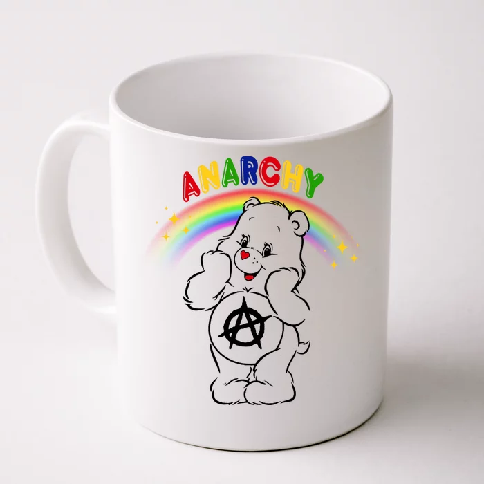 Anarchy Teddy Bear Front & Back Coffee Mug