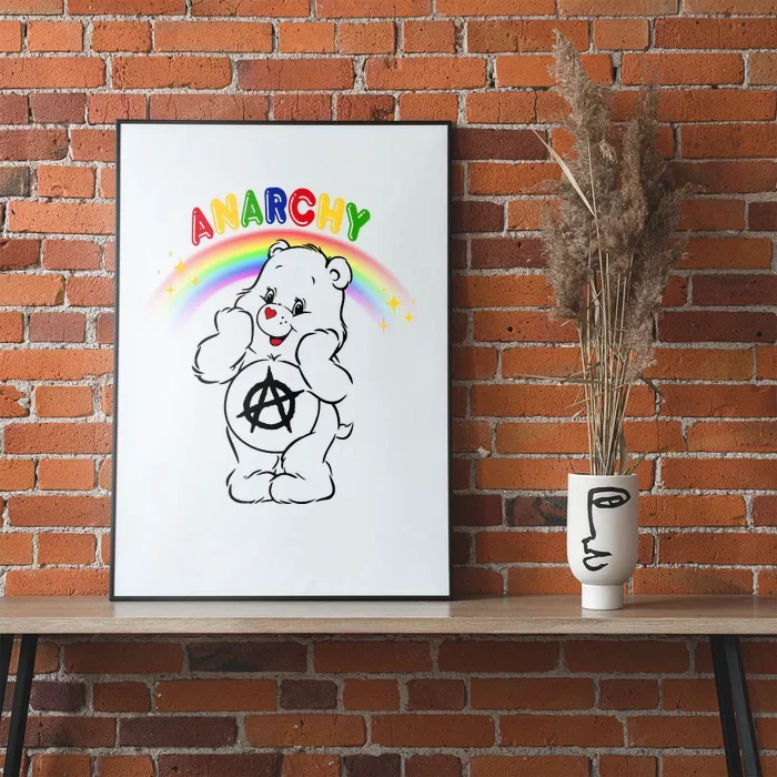 Anarchy Teddy Bear Poster