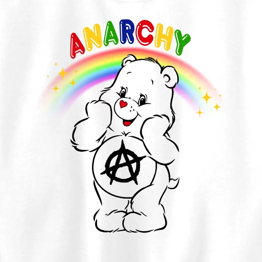 Anarchy Teddy Bear Kids Sweatshirt