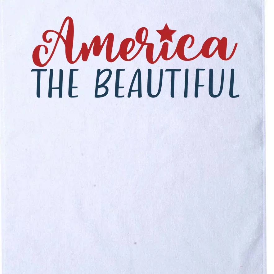 America The Beautiful 4th Of July Platinum Collection Golf Towel