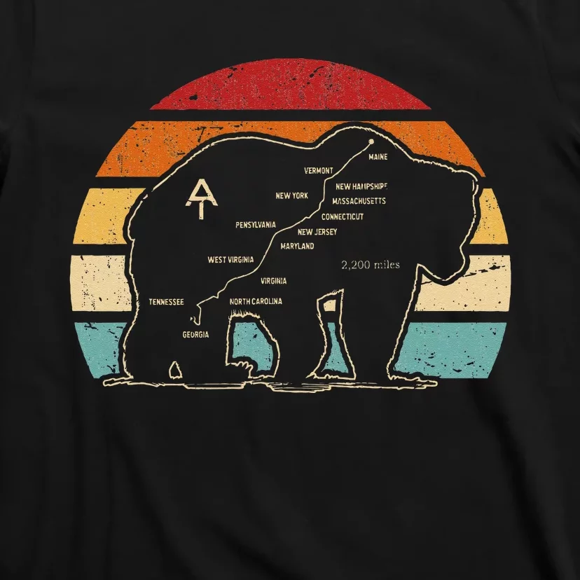 Appalachian Trail Bear Symbol Of Appalachian National Park T-Shirt