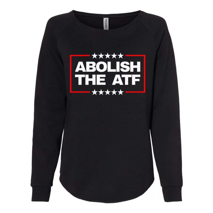 Abolish The Bureau Of Alcohol Tobacco And Firearms Womens California Wash Sweatshirt